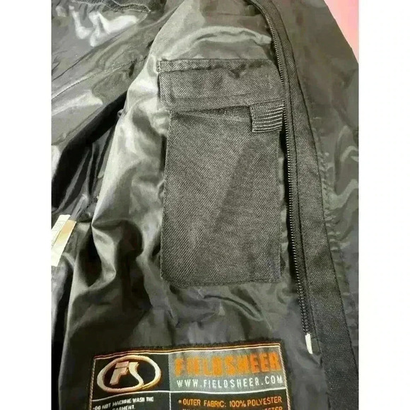 FIELDSHEER Womens Black PhosLite Padded Armor with Venting Motorcycle Jacket 8 - Picture 8 of 16